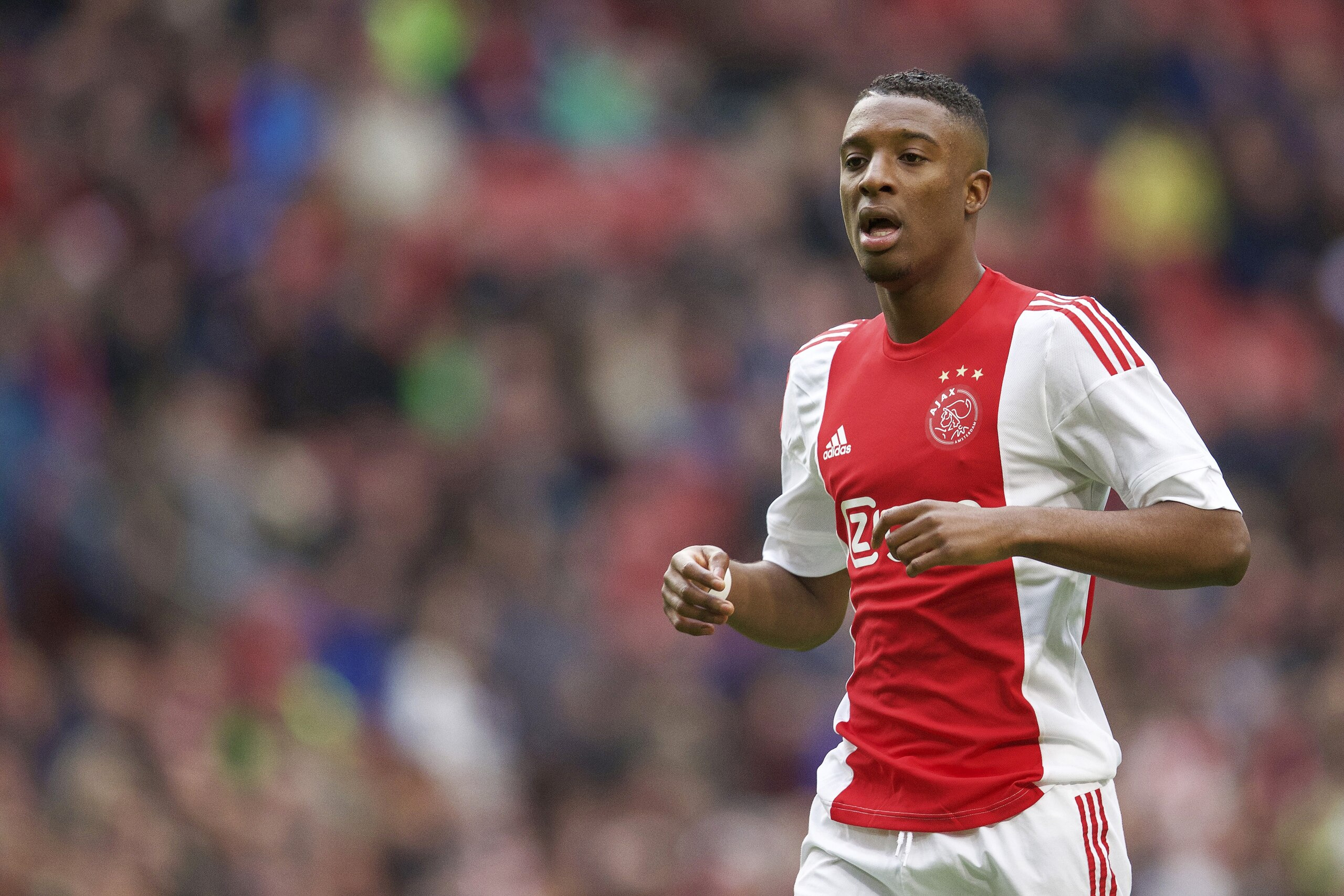 Riechedly Bazoer of Ajax during the Dutch Eredivisie match between Ajax Amsterdam and Excelsior Rotterdam at the Amsterdam Arena on February 21, 2016 in Amsterdam, The Netherlands(Photo by VI Images via Getty Images) Riechedly Bazoer of Ajax during the Dutch Eredivisie match between Ajax Amsterdam and Excelsior Rotterdam at the Amsterdam Arena on February 21, 2016 in Amsterdam, The Netherlands(Photo by VI Images via Getty Images)