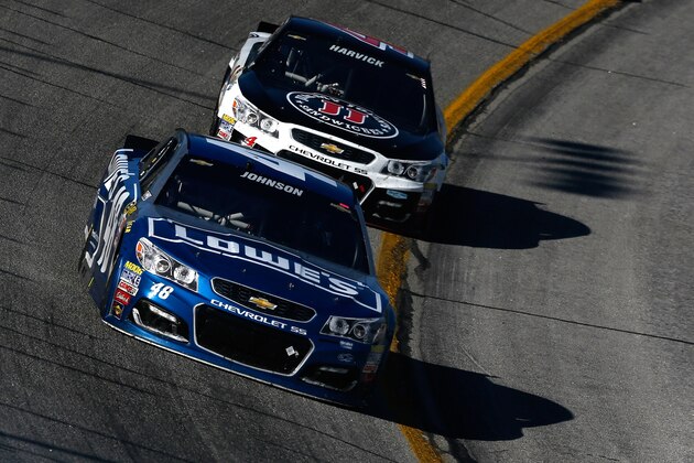 HAMPTON, GA - FEBRUARY 28:  Jimmie Johnson, driver of the