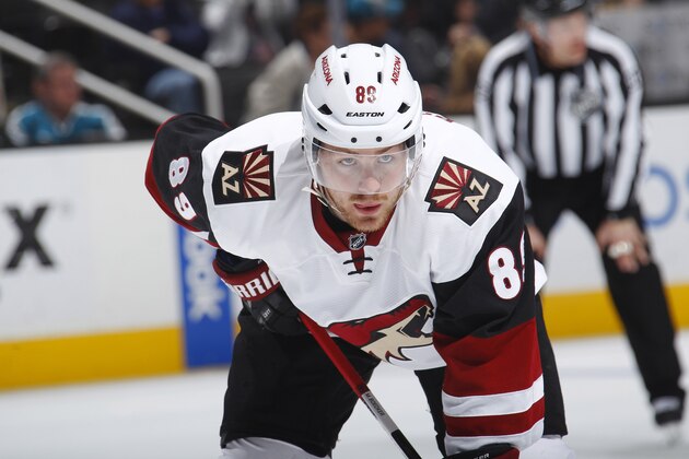 SAN JOSE, CA - FEBRUARY 13: Michael Boedker