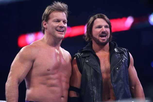 Chris Jericho and AJ Styles