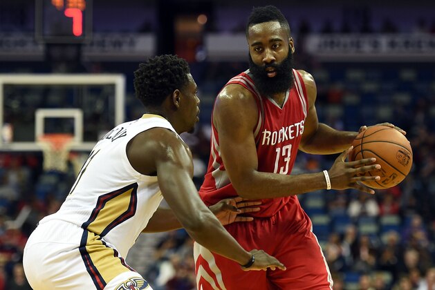 NEW ORLEANS, LA - JANUARY 25:  James Harden