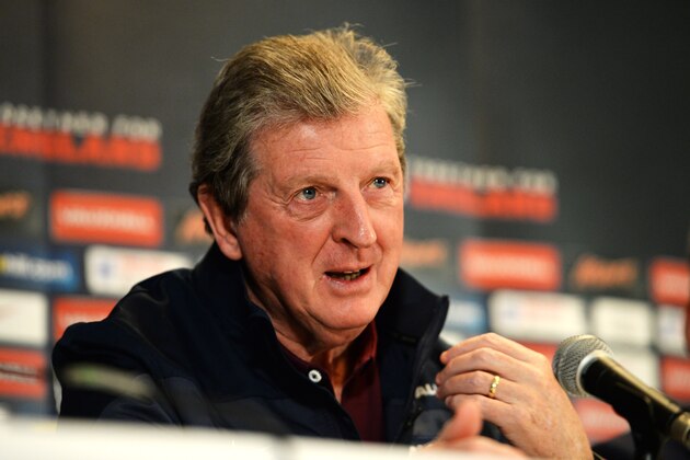 HERTFORD, ENGLAND - NOVEMBER 16:  Roy Hodgson, Manager of England, speaks during the England Press Conference at The Grove Hotel on November 16, 2015 in Hertford, England.  (Photo by Tony Marshall/Getty Images)
