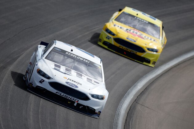LAS VEGAS, NV - MARCH 06: Brad Keselowski, driver of the