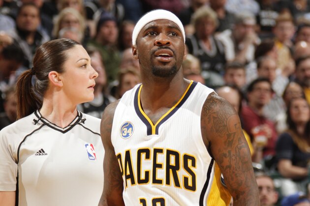 INDIANAPOLIS, IN - MARCH 7: Ty Lawson #10 of the Indiana Pacers is seen during the game against the San Antonio Spurs on March 7, 2016 at Bankers Life Fieldhouse in Indianapolis, Indiana. NOTE TO USER: User expressly acknowledges and agrees that, by downloading and or using this Photograph, user is consenting to the terms and conditions of the Getty Images License Agreement. Mandatory Copyright Notice: Copyright 2016 NBAE (Photo by Ron Hoskins/NBAE via Getty Images)