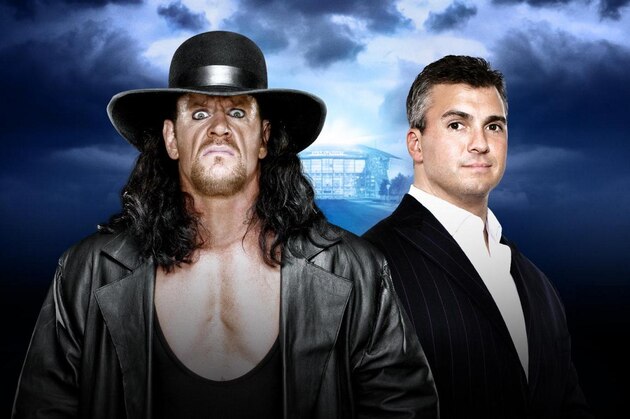 Undertaker and Shane McMahon will clash at The Show of Shows on April 3.