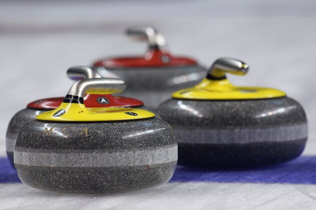 LONDON, CANADA - MARCH 13:  A view of the Gold medal game between Team Ontario and Team Manitoba in the 2011 Tim Hortons Brier Canadian Men's Curling Championship on March 13, 2011 at the John Labatt Centre in London, Canada. Team Manitoba defeated Team Ontario 8-6 to win the Gold medal and Brier Championship. (Photo by Claus Andersen/Getty Images)
