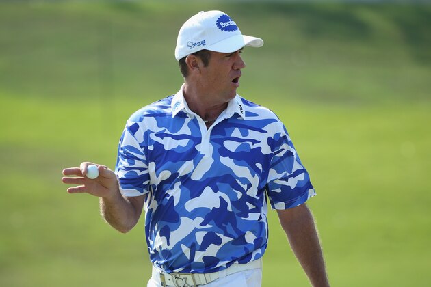 HUA HIN, THAILAND - MARCH 11:  Scott Hend of Australia during the second round of the 2016 True Thailand Classic at Black Mountain Golf Club on March 11, 2016 in Hua Hin, Thailand.  (Photo by Ian Walton/Getty Images)