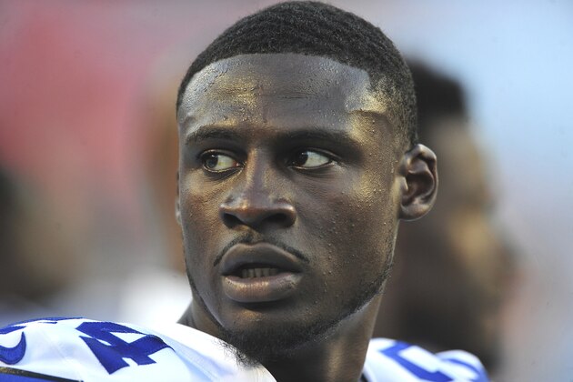 MIAMI GARDENS, FL - AUGUST 23:  Cornerback Morris Claiborne #24 of the Dallas Cowboys looks on during a preseason game against the Miami Dolphins at Sun Life Stadium on August 23, 2014 in Miami Gardens, Florida.  (Photo by Ronald C. Modra/Sports Imagery/ Getty Images)