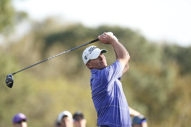 Steve Stricker hits his tee shot on the 18th hole during the second round of the Valspar Championship golf tournament Friday, March 11, 2016, in Palm Harbor, Fla. (AP Photo/Brian Blanco) Steve Stricker hits his tee shot on the 18th hole during the second round of the Valspar Championship golf tournament Friday, March 11, 2016, in Palm Harbor, Fla. (AP Photo/Brian Blanco)