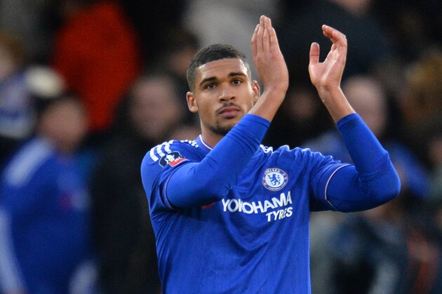 Chelsea's English midfielder Ruben Loftus-Cheek applauds the fans following the FA Cup third-round football match between Chelsea and Scunthorpe United at Stamford Bridge in London on January 10, 2016. Chelsea won the match 2-0.   AFP PHOTO / GLYN KIRK

RESTRICTED TO EDITORIAL USE. NO USE WITH UNAUTHORIZED AUDIO, VIDEO, DATA, FIXTURE LISTS, CLUB/LEAGUE LOGOS OR 'LIVE' SERVICES. ONLINE IN-MATCH USE LIMITED TO 75 IMAGES, NO VIDEO EMULATION. NO USE IN BETTING, GAMES OR SINGLE CLUB/LEAGUE/PLAYER PUBLICATIONS. / AFP / GLYN KIRK        (Photo credit should read GLYN KIRK/AFP/Getty Images)