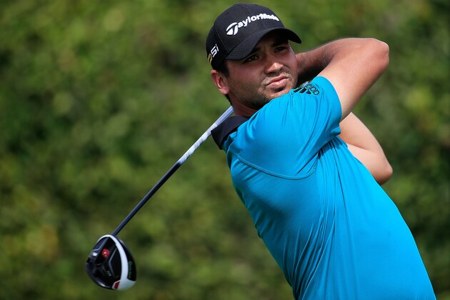 ORLANDO, FL - MARCH 17:  Jason Day of Australia hits his tee shot on the ninth hole during the first round of the Arnold Palmer Invitational Presented by MasterCard at Bay Hill Club and Lodge on March 17, 2016 in Orlando, Florida.  (Photo by Chris Trotman/Getty Images)