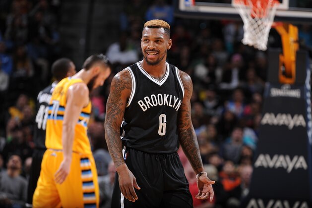 DENVER, CO - MARCH 4: Sean Kilpatrick #6 of the Brooklyn Nets stands on the court during the game against the Denver Nuggets on March 4, 2016 at the Pepsi Center in Denver, Colorado. NOTE TO USER: User expressly acknowledges and agrees that, by downloading and/or using this Photograph, user is consenting to the terms and conditions of the Getty Images License Agreement. Mandatory Copyright Notice: Copyright 2016 NBAE (Photo by Garrett Ellwood/NBAE via Getty Images) DENVER, CO - MARCH 4: Sean Kilpatrick #6 of the Brooklyn Nets stands on the court during the game against the Denver Nuggets on March 4, 2016 at the Pepsi Center in Denver, Colorado. NOTE TO USER: User expressly acknowledges and agrees that, by downloading and/or using this Photograph, user is consenting to the terms and conditions of the Getty Images License Agreement. Mandatory Copyright Notice: Copyright 2016 NBAE (Photo by Garrett Ellwood/NBAE via Getty Images)
