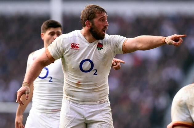 LONDON, ENGLAND - MARCH 12:  Chris Robshaw of England reacts during the RBS 6 Nations match between England and Wales at Twickenham Stadium on March 12, 2016 in London, England.  (Photo by Stu Forster/Getty Images)