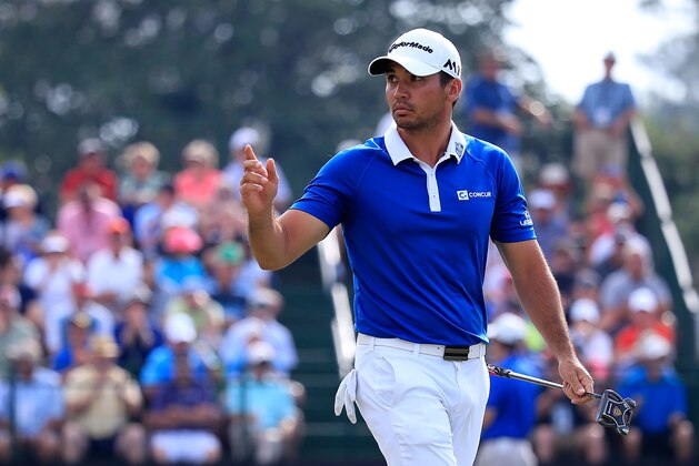 ORLANDO, FL - MARCH 18:   Jason Day of Australia reacts to a birdie on the 17th green during the second round of the Arnold Palmer Invitational Presented by MasterCard at Bay Hill Club and Lodge on March 18, 2016 in Orlando, Florida.  (Photo by Chris Trotman/Getty Images)