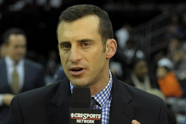 NEWARK, NJ - JANUARY 20: Analyst Doug Gottlieb of the CBS Sports Network before a game between the Seton Hall Pirates and the Villanova Wildcats at the Prudential Center on January 20, 2016 in Newark, New Jersey. (Photo by Porter Binks/Getty Images) NEWARK, NJ - JANUARY 20: Analyst Doug Gottlieb of the CBS Sports Network before a game between the Seton Hall Pirates and the Villanova Wildcats at the Prudential Center on January 20, 2016 in Newark, New Jersey. (Photo by Porter Binks/Getty Images)