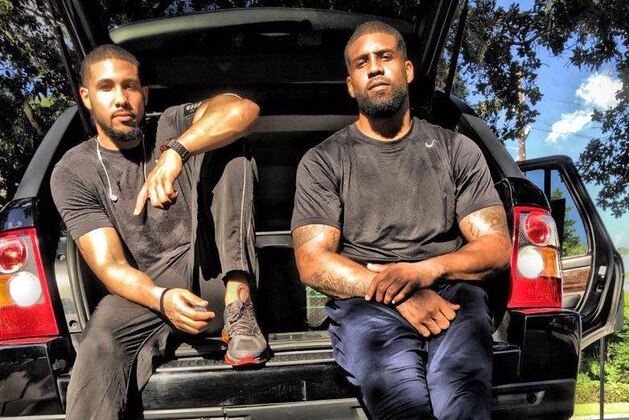 Abdul Foster (left) and brother Arian Foster (right)