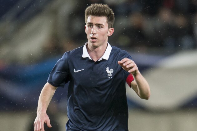 Aymeric Laporte of France U21 during the International friendly match between France U21 and Netherlands U21 on March 30, 2015 at the Stade Louis Dugauguez in Sedan, France.(Photo by VI Images via Getty Images)