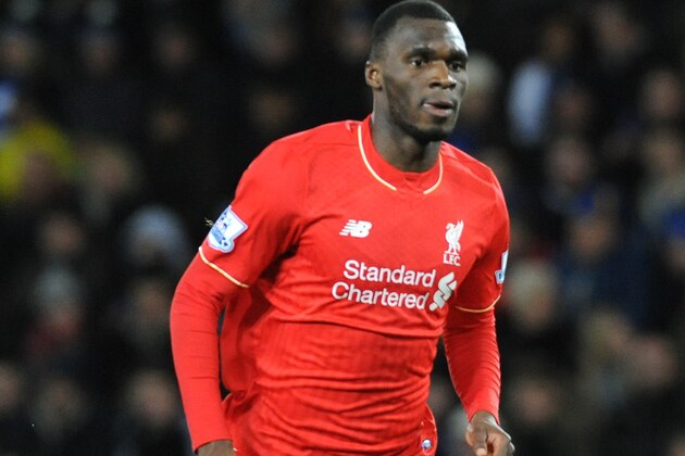 Liverpool’s Christian Benteke during the English Premier League soccer match between Leicester City and Liverpool at the King Power Stadium in Leicester, England, Tuesday, Feb. 2, 2016. (AP Photo/Rui Vieira)