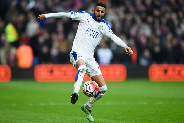 LONDON, ENGLAND - MARCH 19: Riyad Mahrez of Leicester City in action during the Barclays Premier League match between Crystal Palace and Leicester City at Selhurst Park on March 19, 2016 in London, United Kingdom. (Photo by Mike Hewitt/Getty Images) LONDON, ENGLAND - MARCH 19: Riyad Mahrez of Leicester City in action during the Barclays Premier League match between Crystal Palace and Leicester City at Selhurst Park on March 19, 2016 in London, United Kingdom. (Photo by Mike Hewitt/Getty Images)