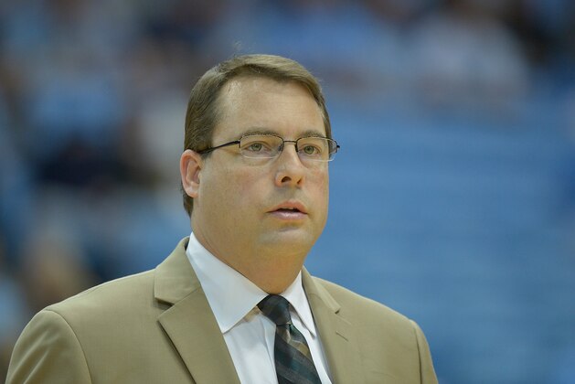 CHAPEL HILL, NC - DECEMBER 27:  Head coach Jerod Haase of the UAB Blazers watches his team against the North Carolina Tar Heels during their game at the Dean Smith Center on December 27, 2014 in Chapel Hill, North Carolina. North Carolina won 89-58.  (Photo by Grant Halverson/Getty Images)