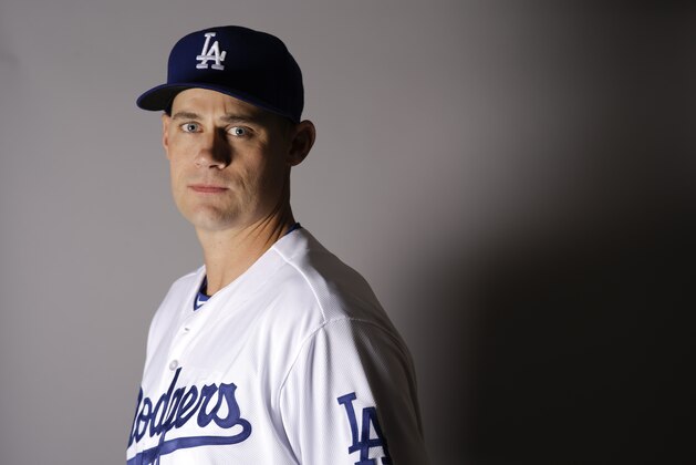 This is a 2016 photo of Jamey Wright of the Los Angeles Dodgers baseball team. This image reflects the Los Angeles Dodgers active roster as of Saturday, Feb. 27, 2016, when this image was taken. (AP Photo/Chris Carlson)