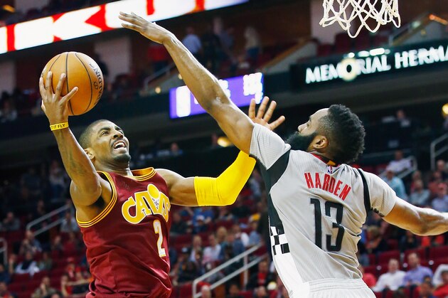 HOUSTON, TX - JANUARY 15:  Kyrie Irving