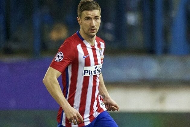 Gabi of Club Atletico de Madrid during the UEFA Champions League Round of 16, Second leg match between Atletico madrid and PSV Eindhoven on March 15, 2016 at the Estadio Vicente Calderón in Madrid, Spain.(Photo by VI Images via Getty Images)