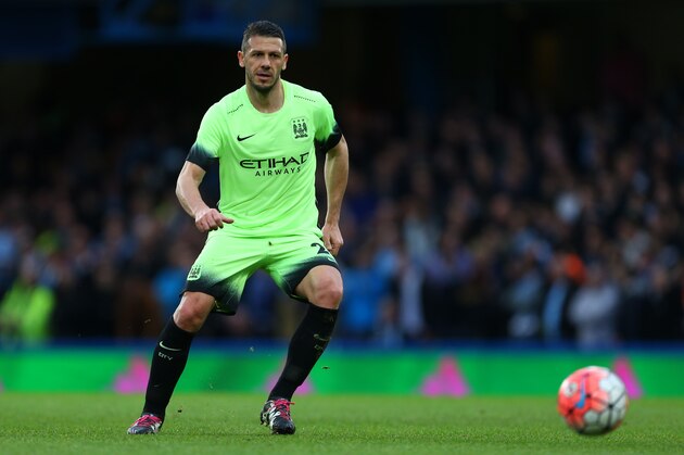 LONDON, ENGLAND - FEBRUARY 21:  Martin Demichelis of Manchester City during the Emirates FA Cup match between Chelsea and Manchester City at Stamford Bridge on February 21, 2016 in London, England.  (Photo by Catherine Ivill - AMA/Getty Images)