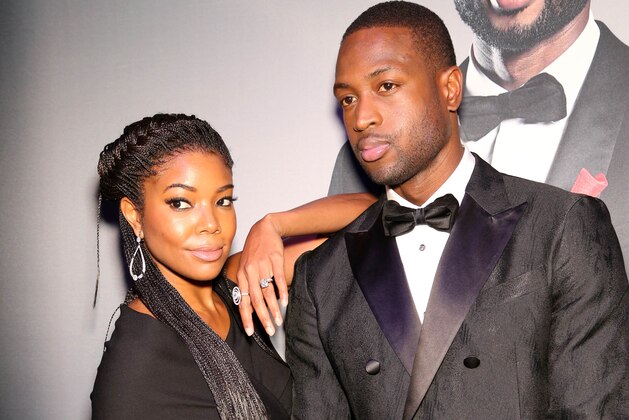 Gabrielle Union and Dwyane Wade arrive during the RunWade Fashion Show on Saturday, Nov. 14, 2015 in Miami, Fla. (Photo by Omar Vega/Invision/AP)