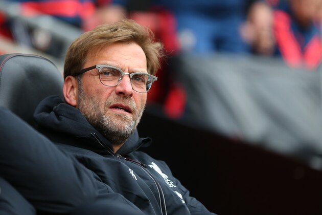 SOUTHAMPTON, ENGLAND - MARCH 20:  Jurgen Klopp manager of Liverpool during the Barclays Premier League match between Southampton and Liverpool on March 20, 2016 in Southampton, United Kingdom.  (Photo by Catherine Ivill - AMA/Getty Images)