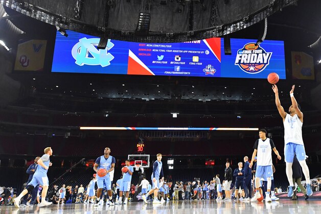 Apr 1, 2016; Houston , TX, USA; North Carolina Tar Heels guard Joel Berry II (2) shoots during practice day prior to the 2016 NCAA Men's Final Four at NRG Stadium. Mandatory Credit: Bob Donnan-USA TODAY Sports Apr 1, 2016; Houston , TX, USA; North Carolina Tar Heels guard Joel Berry II (2) shoots during practice day prior to the 2016 NCAA Men's Final Four at NRG Stadium. Mandatory Credit: Bob Donnan-USA TODAY Sports