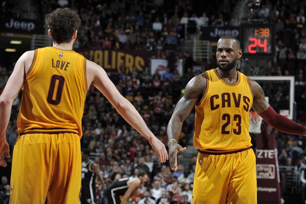 CLEVELAND, OH - MARCH 31:  Kevin Love