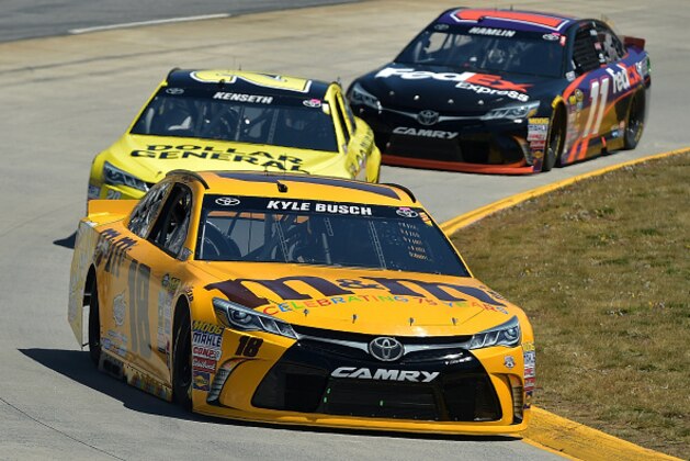 MARTINSVILLE, VA - APRIL 03:  Kyle Busch, driver of the
