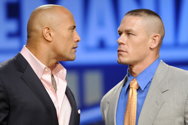 Actor and fromer WWE Supestar Dwayne