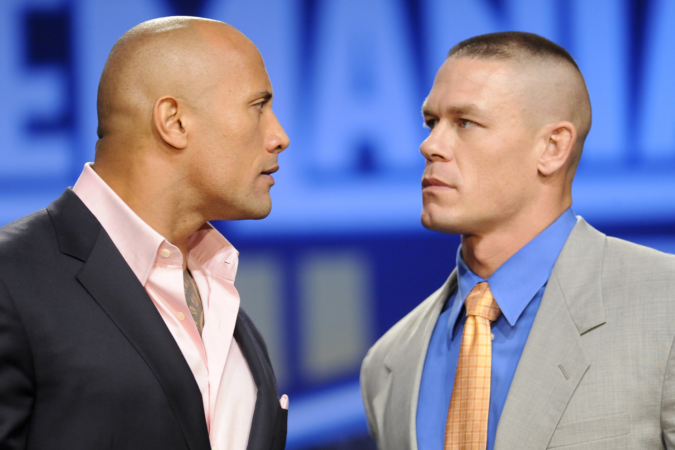 Actor and fromer WWE Supestar Dwayne