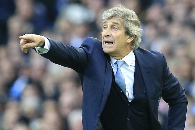 Manchester City's manager Manuel Pellegrini gestures during the English Premier League soccer match between Manchester City and Manchester United at the Etihad stadium in Manchester, Sunday, March 20, 2016.(AP Photo/Jon Super) Manchester City's manager Manuel Pellegrini gestures during the English Premier League soccer match between Manchester City and Manchester United at the Etihad stadium in Manchester, Sunday, March 20, 2016.(AP Photo/Jon Super)