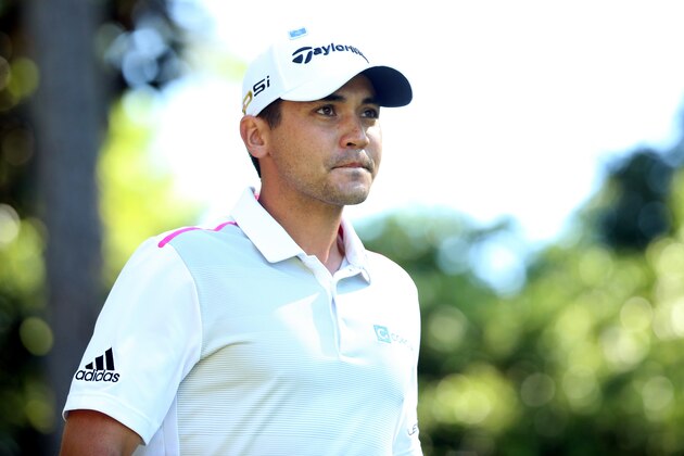 AUGUSTA, GEORGIA - APRIL 04:  Jason Day of Australia during a practice round prior to the start of the 2016 Masters Tournament at Augusta National Golf Club on April 4, 2016 in Augusta, Georgia.  (Photo by Andrew Redington/Getty Images)