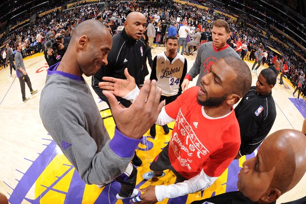 LOS ANGELES, CA - DECEMBER 25:  Kobe Bryant