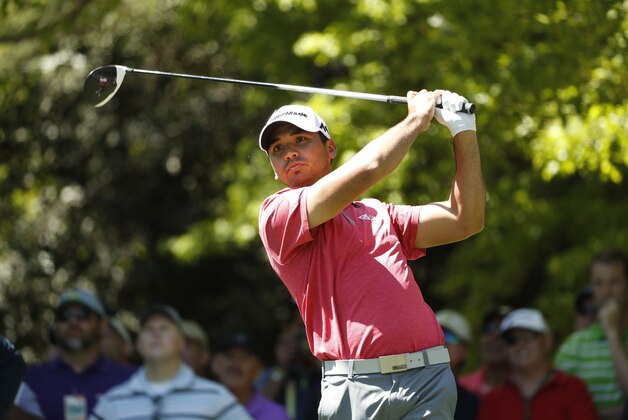 Apr 5, 2016; Augusta, GA, USA; Jason Day hits his drive on the 7th hole during a Tuesday practice round for the 2016 Masters at Augusta National GC. Mandatory Credit: Rob Schumacher-USA TODAY Sports