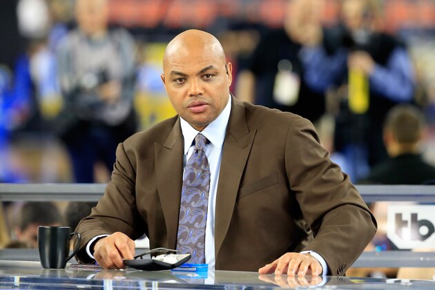 HOUSTON, TEXAS - APRIL 04:  Former NBA player and commentator Charles Barkley looks on prior to the 2016 NCAA Men's Final Four National Championship game between the Villanova Wildcats and the North Carolina Tar Heels at NRG Stadium on April 4, 2016 in Houston, Texas.  (Photo by Scott Halleran/Getty Images)