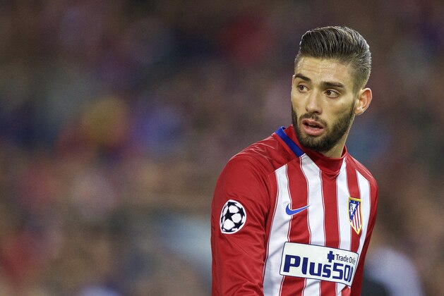 Yannick Carrasco of Club Atletico de Madrid during the UEFA Champions League Round of 16, Second leg match between Atletico madrid and PSV Eindhoven on March 15, 2016 at the Estadio Vicente Calderón in Madrid, Spain.(Photo by VI Images via Getty Images)