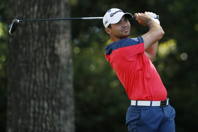 Jason Day, of Australia, watches his drive on the second hole during the second round of the Masters golf tournament Friday, April 8, 2016, in Augusta, Ga. (AP Photo/David J. Phillip)