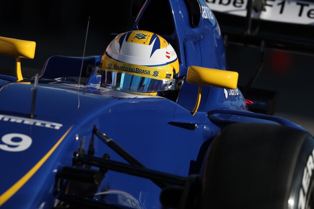 MONTMELO, SPAIN - MARCH 04:  Marcus Ericsson of Sweden and Sauber F1 drives during day four of F1 winter testing at Circuit de Catalunya on March 4, 2016 in Montmelo, Spain.  (Photo by Mark Thompson/Getty Images)