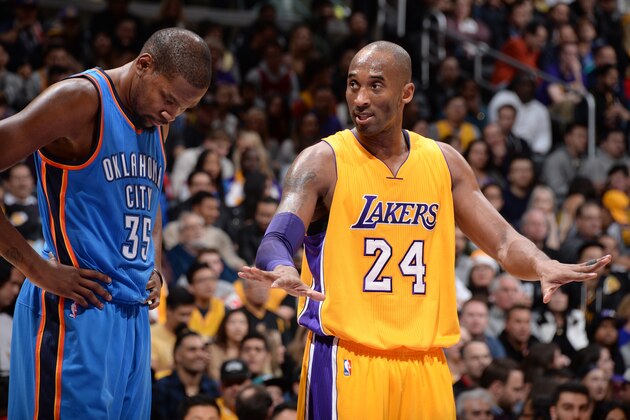 LOS ANGELES, CA - JANUARY 8:  Kobe Bryant
