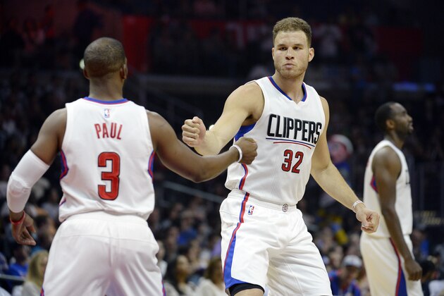 LOS ANGELES, CA - APRIL 3: Blake Griffin