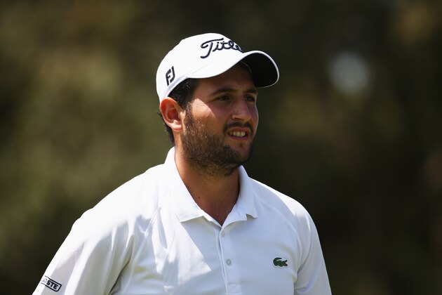 SOTOGRANDE, SPAIN - APRIL 14:  Alexander Levy of France looks on during day one of the Open de Espana at Real Club Valderrama on April 14, 2016 in Sotogrande, Spain.  (Photo by Matthew Lewis/Getty Images)