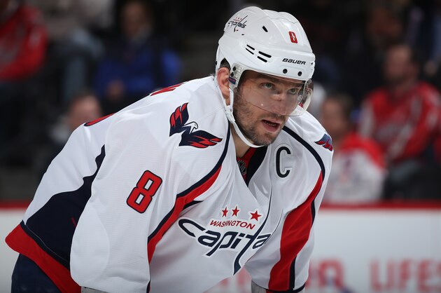 DENVER, COLORADO - APRIL 01:  Alex Ovechkin