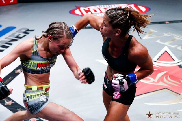Rose Namajunas and Tecia Torres clashed as two 2-0 prospects at Invicta FC 6 in 2013.