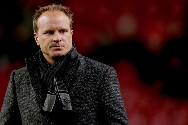 assistant trainer Dennis Bergkamp of Ajax during the Dutch Eredivisie match between Ajax Amsterdam and Heracles Almelo at the Amsterdam Arena on January 26, 2016 in Amsterdam, The Netherlands(Photo by VI Images via Getty Images)