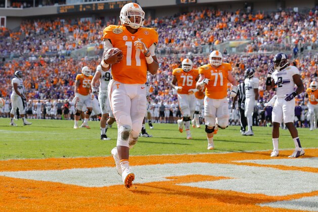 TAMPA, FL - JANUARY 1:  Joshua Dobbs